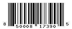 UPC barcode 850008173905