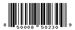 UPC barcode number 850008502309