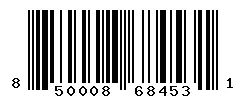 UPC 850008684531 barcode image