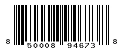 UPC barcode 850008946738