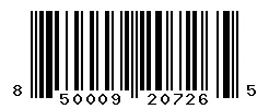 UPC barcode 850009207265