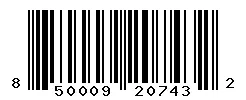 UPC barcode 850009207432