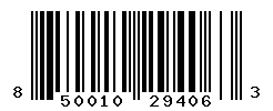 UPC barcode number 850010294063