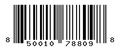 UPC barcode number 850010788098