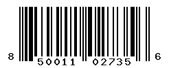 UPC barcode number 850011027356