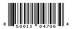 UPC barcode number 850011047064