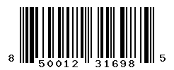 UPC barcode number 850012316985