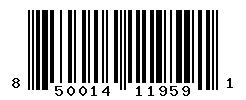 850014119591 barcode