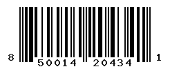 upc 850014204341 barcode image