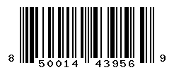 UPC barcode number 850014439569