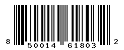 UPC barcode number 850014618032