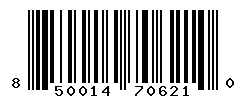 UPC barcode number 850014706210