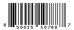 UPC barcode number 850015107887