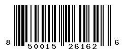 UPC barcode 850015261626
