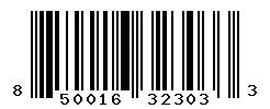850016323033 barcode