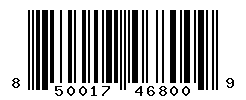 UPC barcode number 850017468009