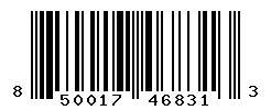 UPC barcode number 850017468313