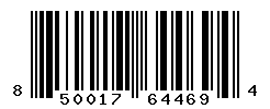 UPC barcode number 850017644694