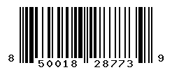 UPC barcode number 850018287739