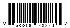 UPC barcode number 850018802833