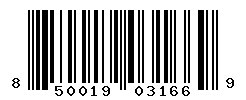 UPC barcode number 850019031669