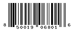 UPC barcode number 850019068016