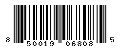 UPC barcode 850019068085