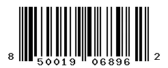 UPC barcode 850019068962
