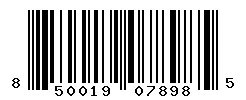 UPC barcode 850019078985