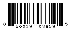 UPC barcode 850019088595