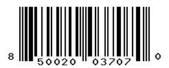 upc 850020037070 barcode image