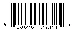850020333110 barcode