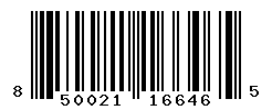 UPC barcode number 850021166465