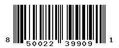 UPC barcode number 850022399091
