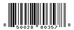 upc 850028803578 barcode image