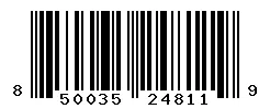 850035248119 barcode