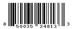 UPC barcode number 850035248133