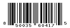 UPC barcode 850035604175