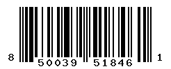 UPC barcode number 850039518461 lookup
