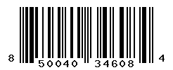 UPC barcode number 850040346084