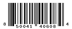UPC 850041406084 barcode image