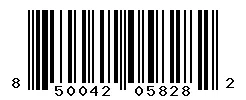 UPC barcode 850042058282