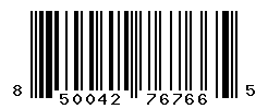 UPC barcode number 850042767665