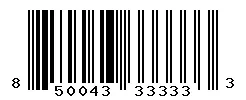 850043333333 barcode