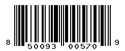 UPC barcode number 850093005709