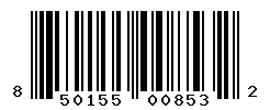 UPC barcode number 850155008532