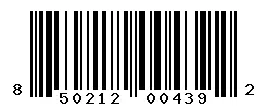 UPC barcode 850212004392