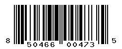 UPC barcode number 850466004735