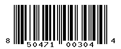 upc 850471003044 barcode image