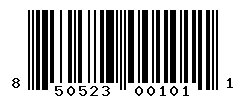 UPC barcode number 850523001011